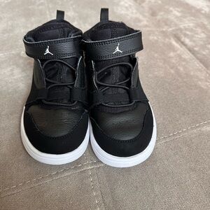 Jordan Black and White Modern Sneakers